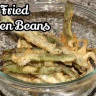 Have you ever tried to fry green beans? They're inspired by an appetizer we use to get at TGI Fridays years ago and so good!