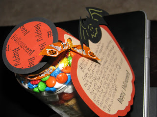Halloween Smores Jar with Gift Tags