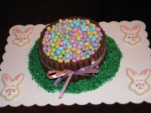 Easter Kit Kat Cake