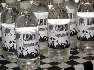Personal Graduation Water Bottles