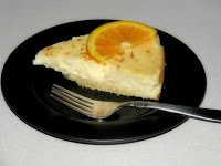 White Chocolate Orange Cheesecake