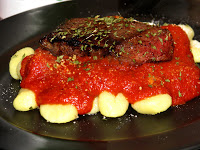 Venison and Gnocchi with Tomato Sauce