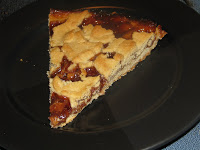 Peanut Butter and Jelly Shortbread Pie