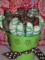 Chocolate Fresh Fruit Bouquet