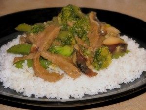 Beef and Snap Pea Stir-Fry