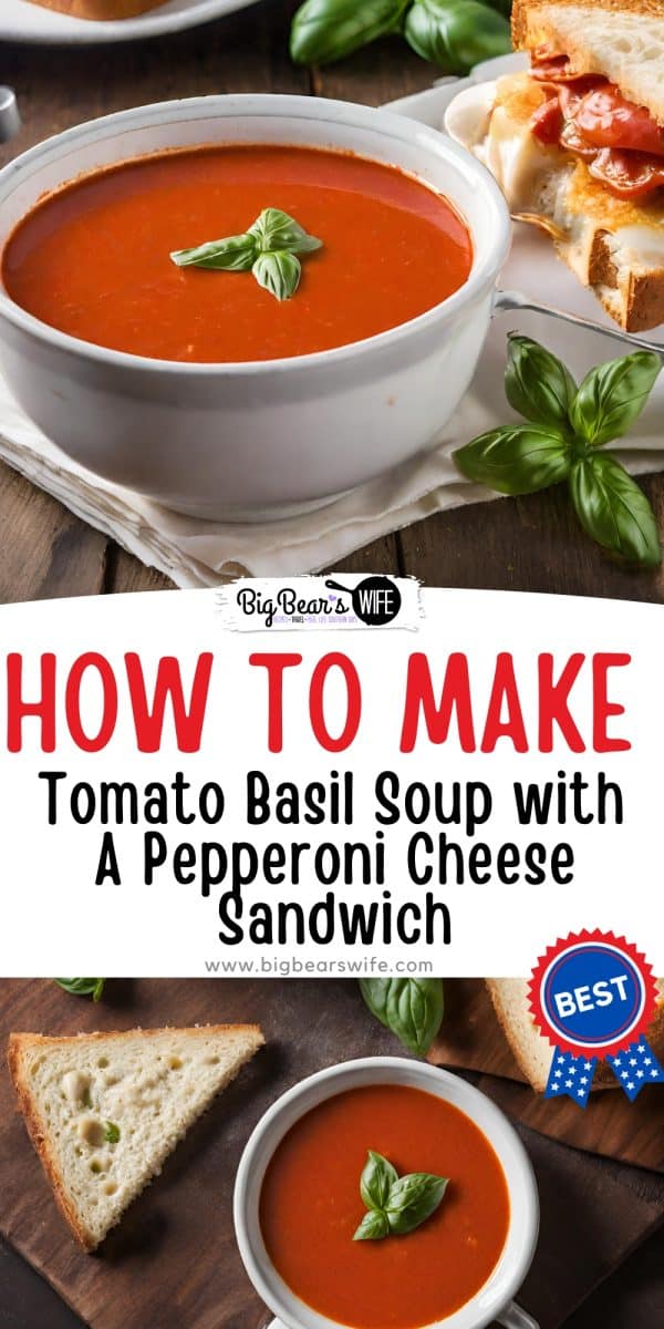 Discover the perfect pairing of tomato basil soup and a mouthwatering pepperoni cheese sandwich. Whether you're a fan of savory soups or delicious sandwiches, this dynamic duo will satisfy your cravings and leave you wanting more.