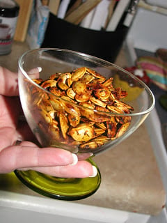 Roasted Toasted Flavored Pumpkin Seeds