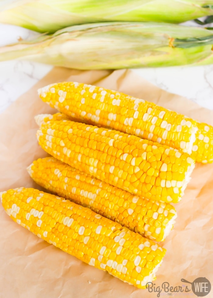 Corn On The Cob in The Microwave