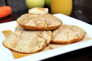 Baked Apple Cinnamon Pancakes and Nectresse Sweetener