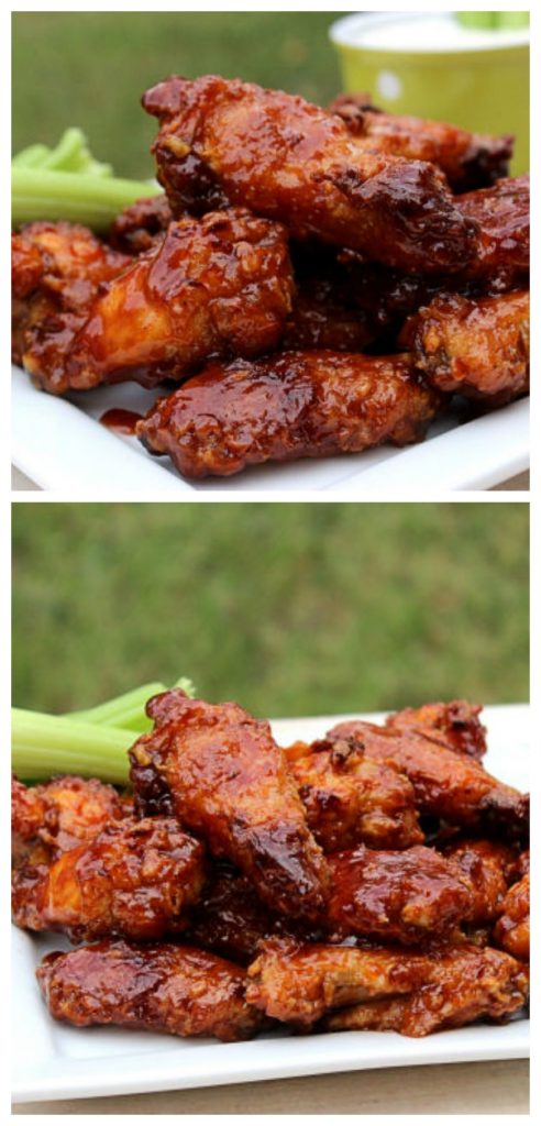 Honey BBQ Wings and Cool Ranch