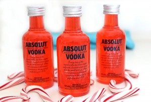 DIY Infused Candy Cane Vodka