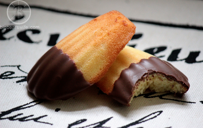 Chocolate Dipped Madeleines #SundaySupper BigBearsWife.com