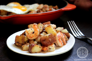 Red Potato and Shrimp Hash Plus a Trip Giveaway!