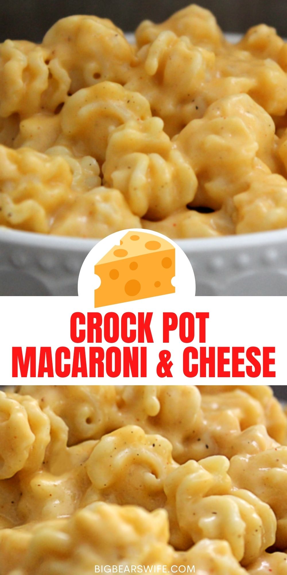 Did you know that you can make Macaroni and Cheese in the slow cooker? You CAN! It's so easy with my favorite Crock Pot Macaroni and Cheese recipe!  via @bigbearswife