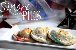 Red, White & Blue S’more Pies