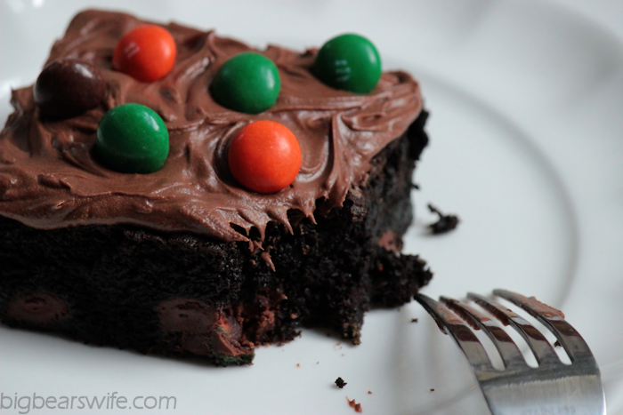 Dark Chocolate Pumpkin Spice Brownies | BigBearsWife.com