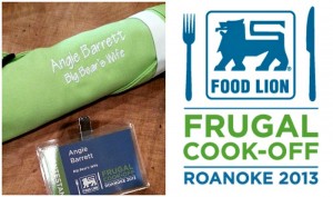 Victory at Food Lion’s 2013 Roanoke Frugal Cook-Off #FrugalCookOffRoanoke