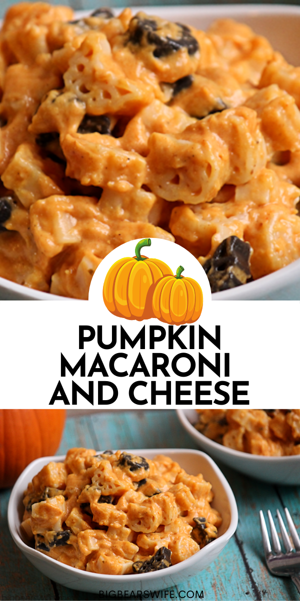 Creamy Macaroni and Cheese with a wonderful Pumpkin flavor! Pumpkin Macaroni and Cheese takes less than 30 minutes from start to finish!
 via @bigbearswife
