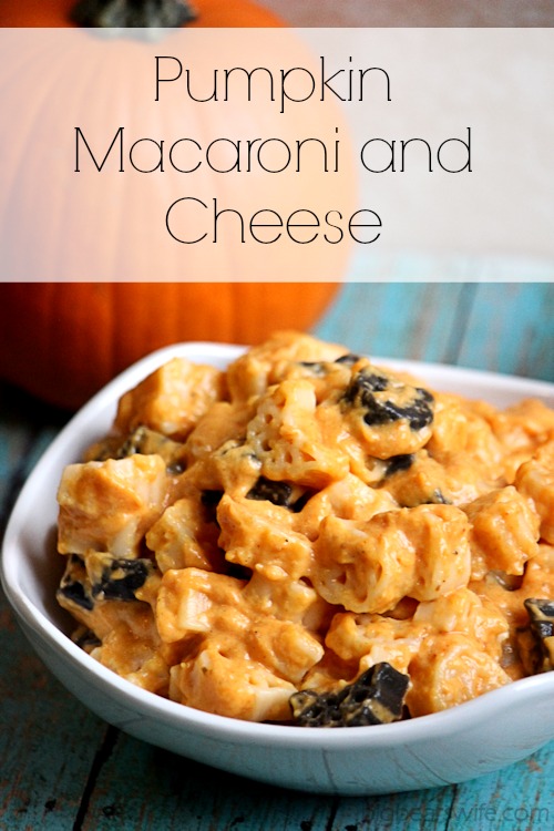 Pumpkin Macaroni and Cheese #SundaySupper | BigBearsWife.com @bigbearswife.com