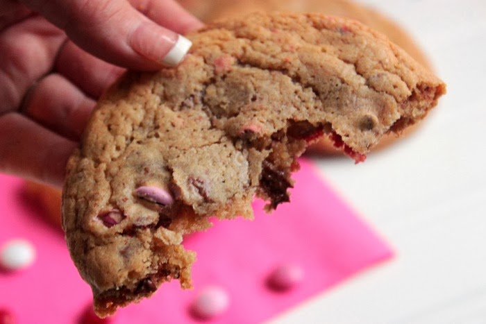 Monster Chocolate Chunk M&M Cookies | BigBearsWife.com