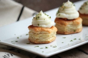 5 Ingredient Pork and Garlic Mashed Potato Biscuits – 2 Ways!  #SimplyPotatoes