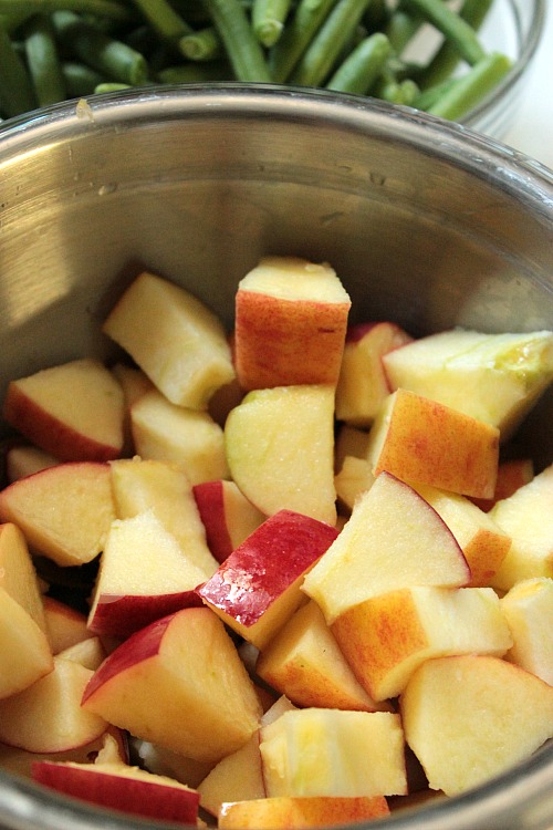 Apples for Campfire Apple and Pork Packets #loveNZfruit