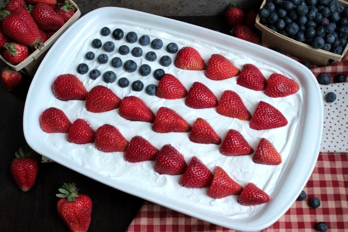 Perfect Summer Dessert!! USA Flag Eclair 