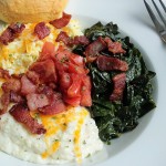 Perfect Grits and Greens Breakfast Bowl