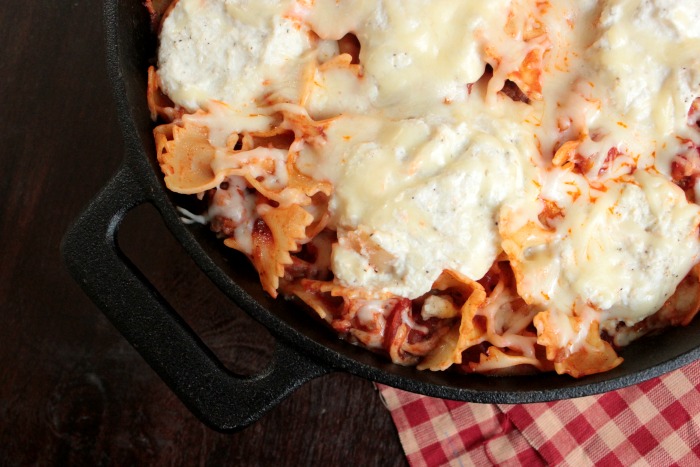 Easy Skillet Lasagna! Perfect for Weeknight Meals!