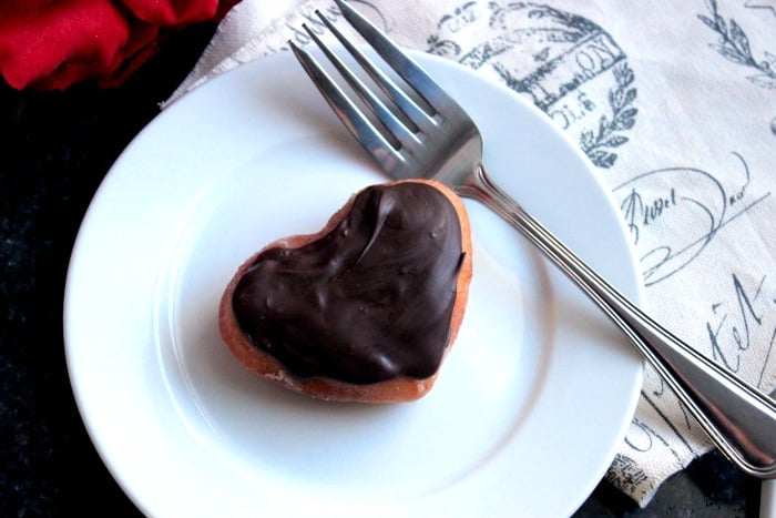 Chocolate Dipped Cream Filled Doughnuts #12bloggers