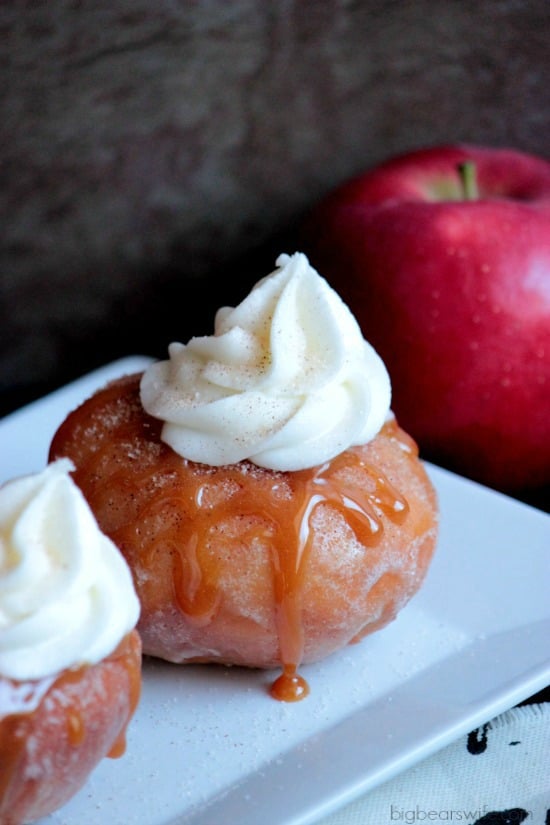 Apple Pie Doughnuts #RubyFrost - Click the Photo to get the recipe 