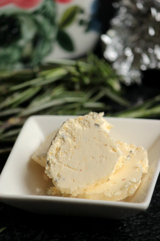 Roasted Garlic and Rosemary Compound Butter 