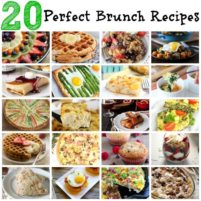  20 Perfect Brunch Recipes