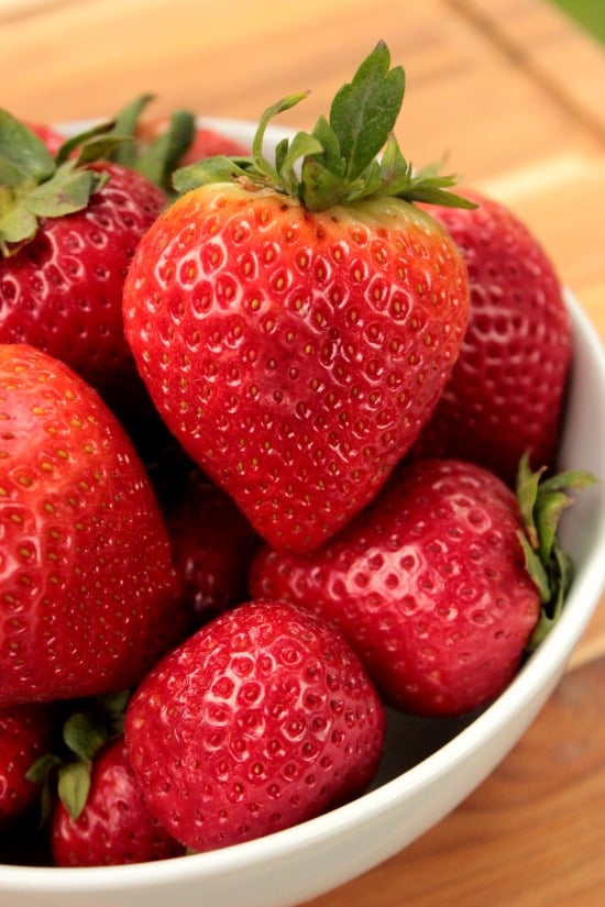 Strawberries for Grilled Fruit Kabobs