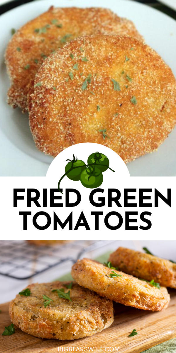 Want to learn how to make some pretty tasty Homemade Fried Green Tomatoes? I've got the recipe for you! This is the Fried Green Tomato recipe that we love and we hope you'll love it too!  via @bigbearswife