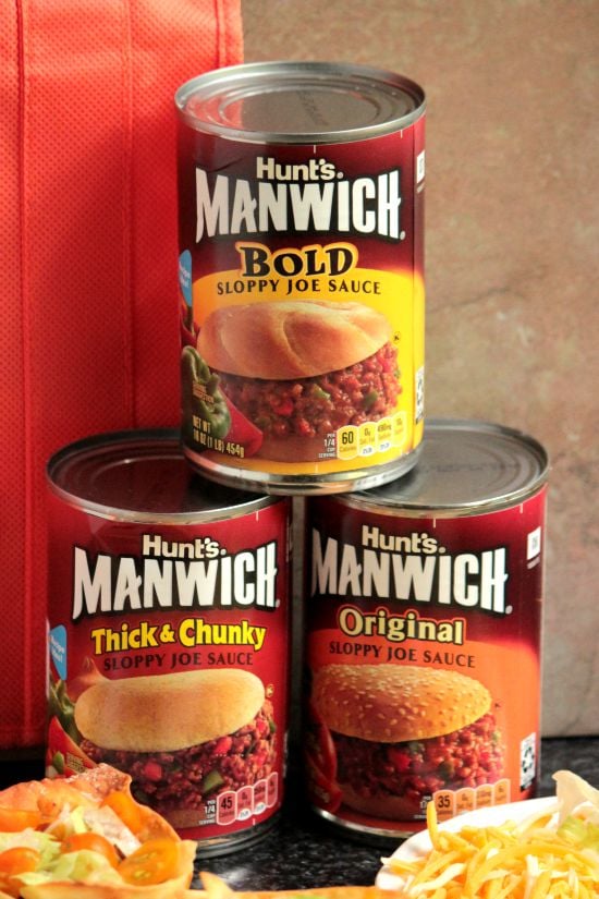  Mini Manwich Taco Bowls #ManwichMonday