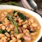 Tuscan White Bean Soup with Ham