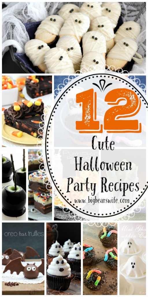 12 Cute Halloween Party Recipes 