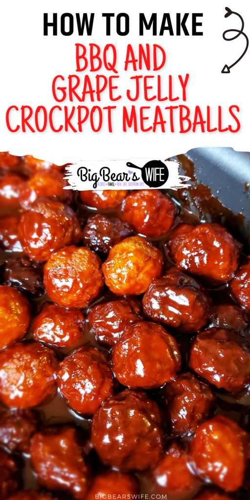 These super popular BBQ and Grape Jelly Crockpot Meatballs are always a hit at Thanksgiving at Christmas! They're super easy to make and everyone always loves them! I had no idea how easy they were until my mom showed me how to make them! 