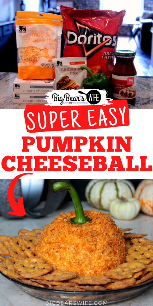 Pumpkin Cheeseball - This pumpkin cheeseball has been making an appearance at our Thanksgiving dinners for a few years now! We love digging into it while we wait for Thanksgiving dinner to finish cooking!
