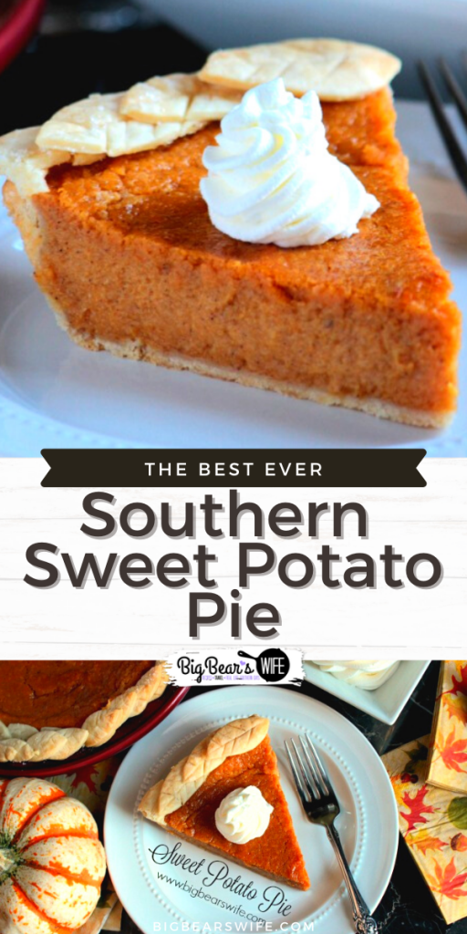 Southern Sweet Potato Pie