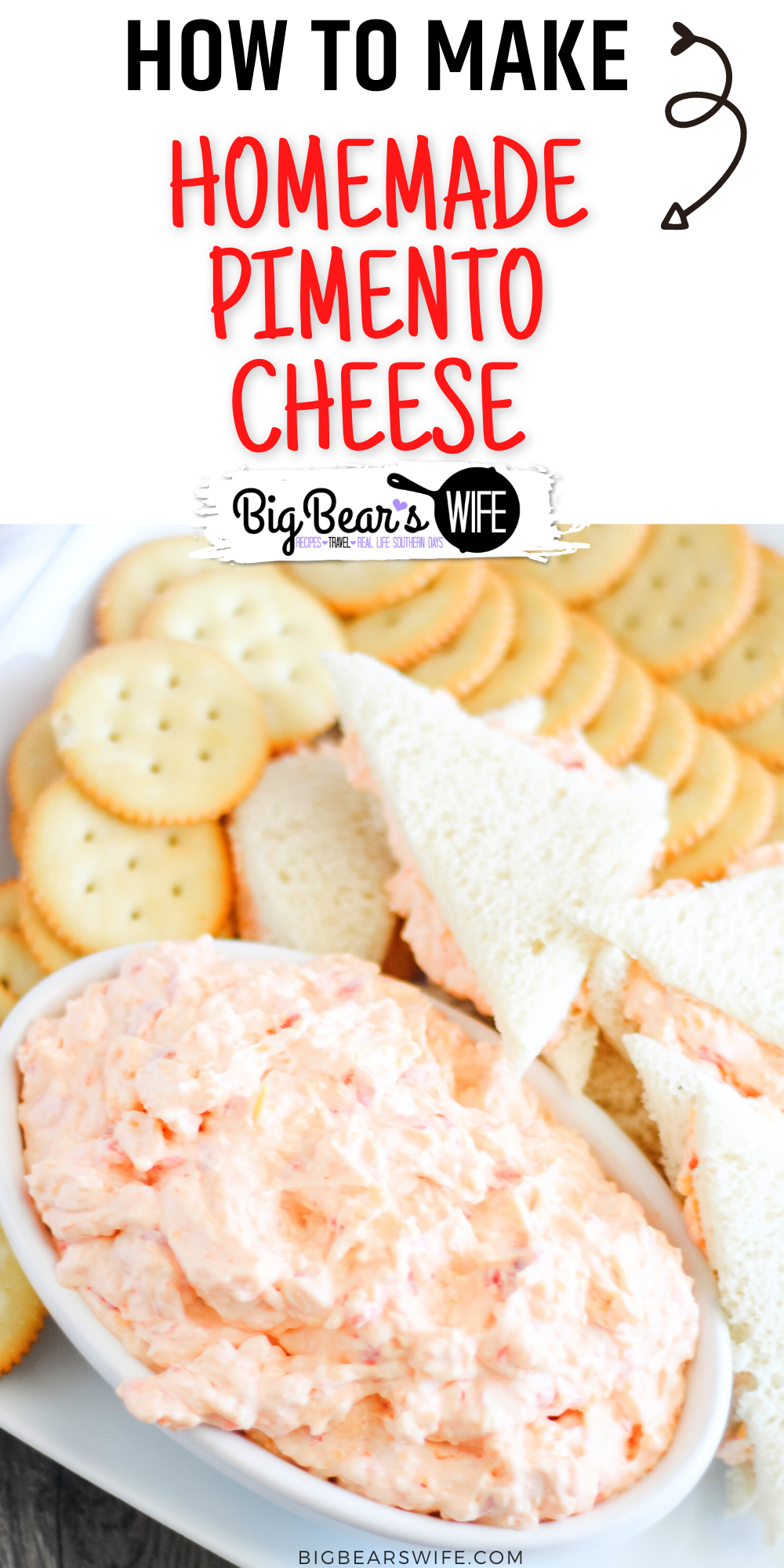 Homemade Southern Pimento Cheese is super easy to make at home! This recipe is a combination of a recipe from my grandmother's recipe box and my own twist. It's our favorite pimento cheese recipe! 

Homemade Southern Pimento Cheese is super easy to make at home! This recipe is a combination of a recipe from my grandmother's recipe box and my own twist. It's our favorite pimento cheese recipe!  via @bigbearswife