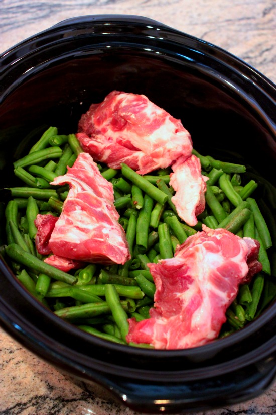 Slow Cooked Southern Style Green Beans - Southern String Beans