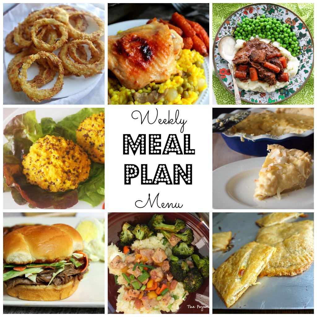 Weekly Meal Plan – March 14th – March 20th