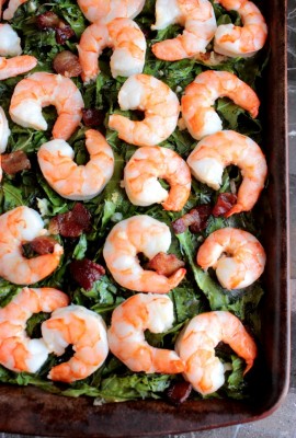 Whole Shrimp with Bacon and Collards (11)