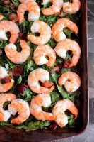 Whole Shrimp with Bacon and Collards (16)