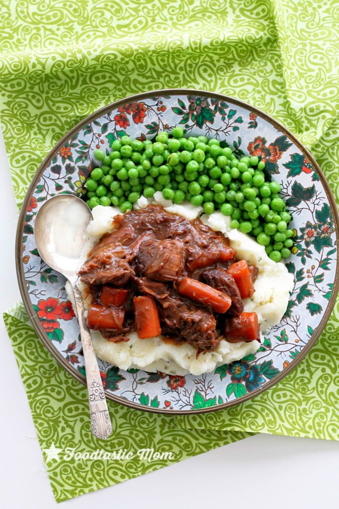 Slow Cooker Guinness Beef Stew - Foodtastic Mom