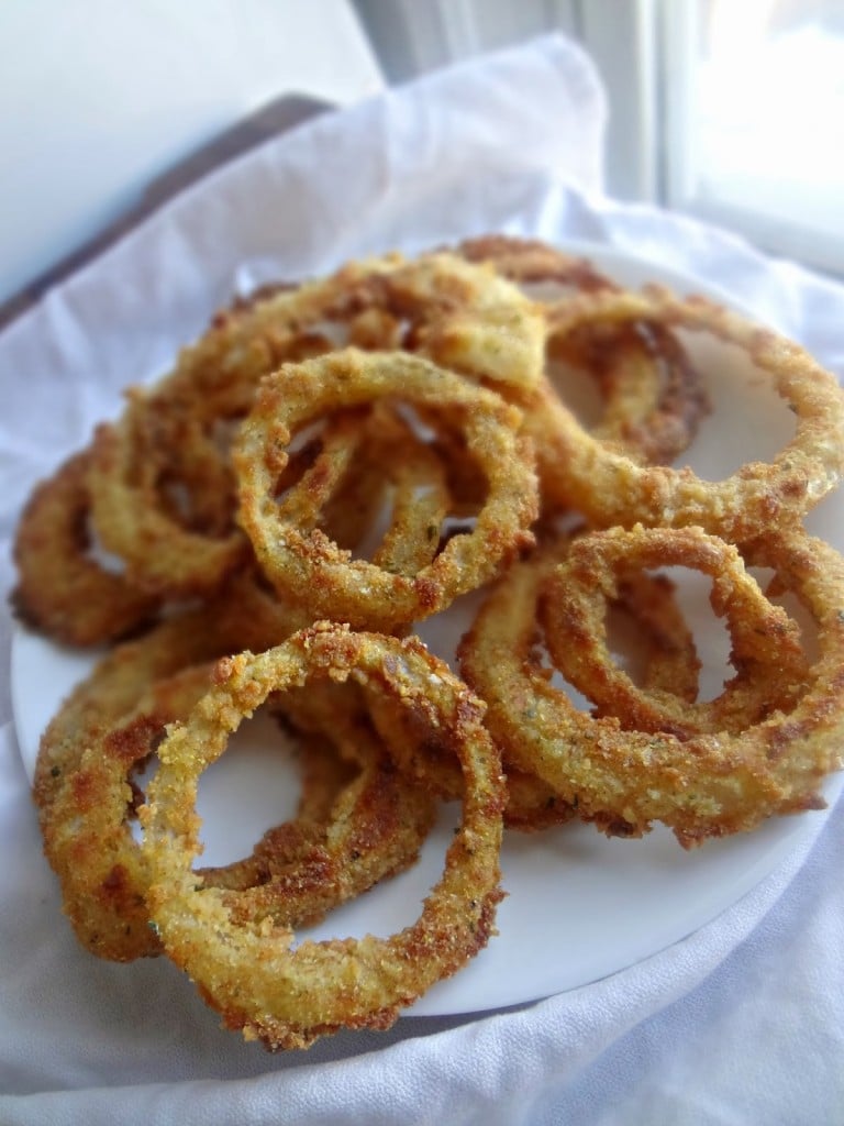Crispy Baked Onion Rings - The Cooking Actress