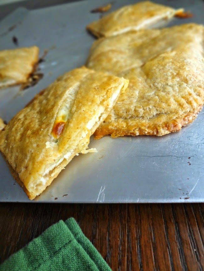 Turkey Spinach Provolone Pastry - The Cooking Actress