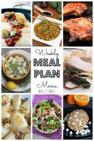 Meal Plan for April 24th – May 1st
